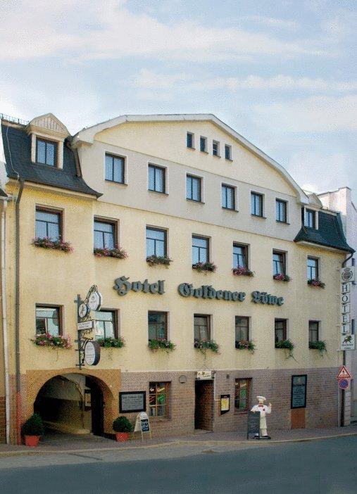 Hotel Goldener Loewe Zeulenroda-Triebes Ngoại thất bức ảnh